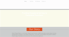 Desktop Screenshot of hirampower.com
